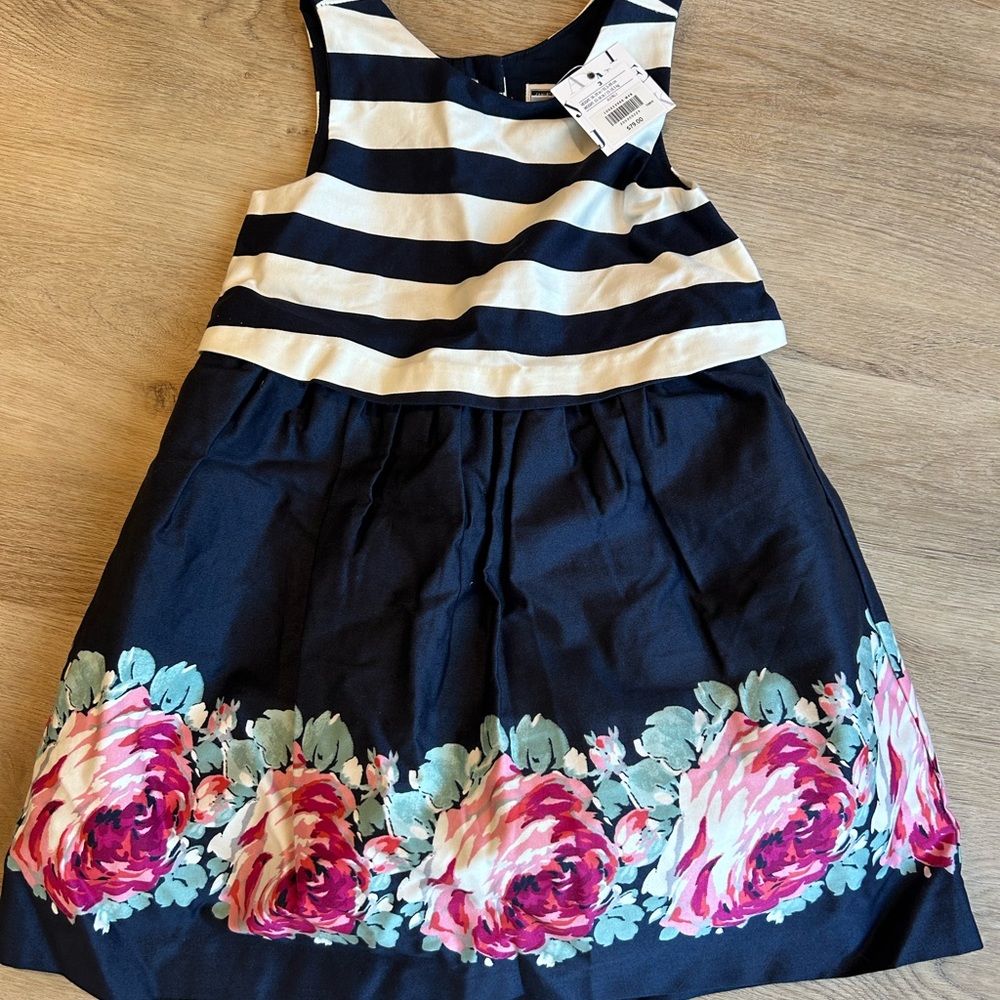 Janie and Jack Autumn Rose Dress - size 3